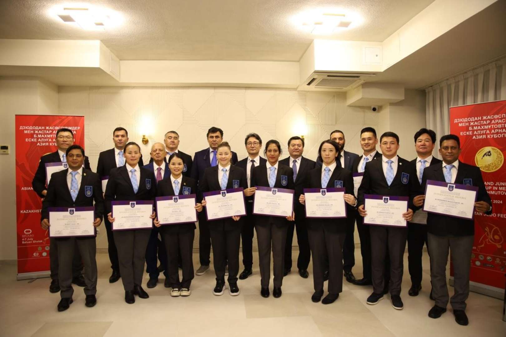 A Week of Great Commitment for an Educational Seminar and Exams in Almaty
